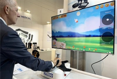 Syrebo na sejmu MEDICA 2023 lansira nove revolucionarne rehabilitacijske robote
